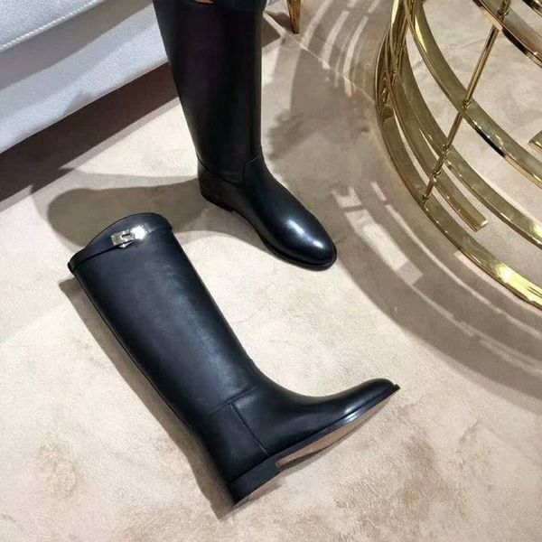 knee high boots fashion booties flat women motorcycle boots leather boots simple style wonter shoes woman shoes, Black
knee high boots fashion booties flat women motorcycle boots leather boots simple style wonter shoes woman shoes, Black