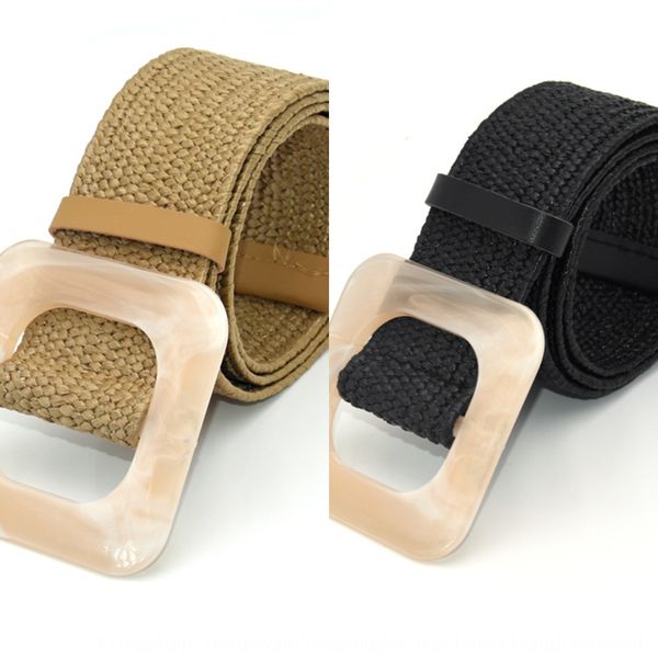 bohemian style wooden dress bigsimple elastic waist decoration dress pp grass woven belt lady hdlxr, Black;brown
bohemian style wooden dress bigsimple elastic waist decoration dress pp grass woven belt lady hdlxr, Black;brown