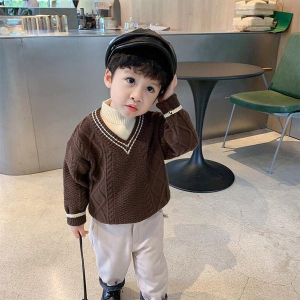pullover 2021 girl casual hedging sweater children's knitted woolen autumn/winter kids warm thicken plus velvet solid color, Blue
pullover 2021 girl casual hedging sweater children's knitted woolen autumn/winter kids warm thicken plus velvet solid color, Blue