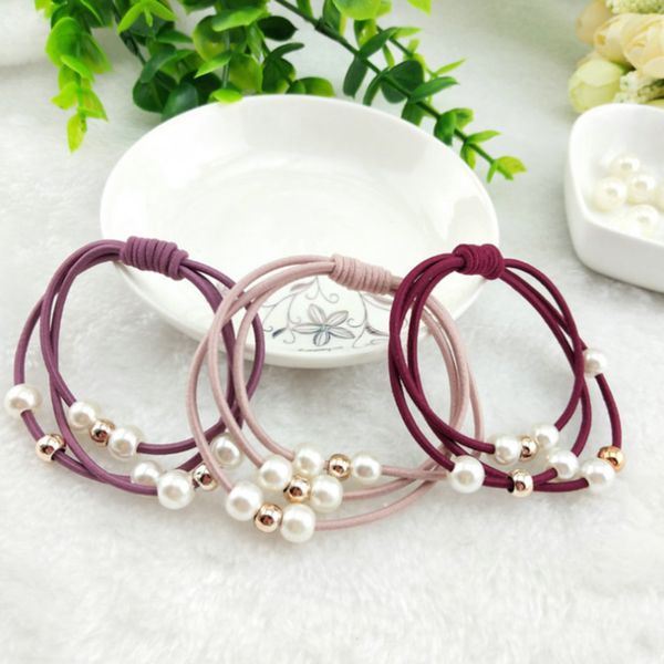 new women pearl head rope seamless towel ring girl tie hair band ladies hair ring headwear headbands trendy hjuey, Golden;silver
new women pearl head rope seamless towel ring girl tie hair band ladies hair ring headwear headbands trendy hjuey, Golden;silver