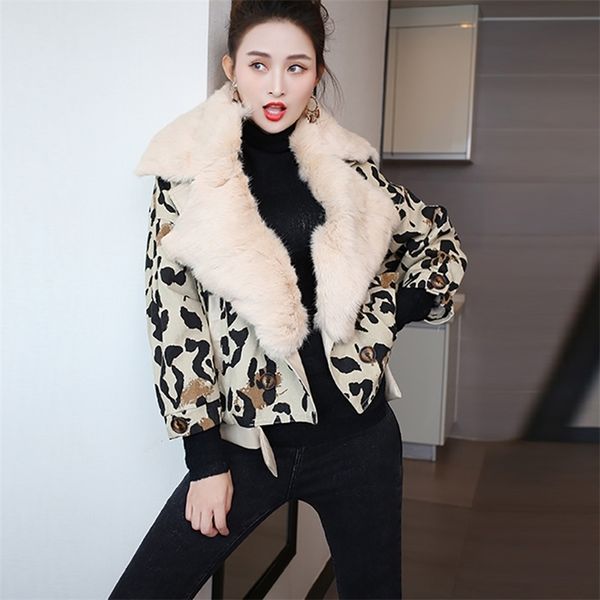 deat new winter fashion women's patchwork fur coat leopard print casual thick warm full sleeve zipper jackets loose tx008 201209, Black
deat new winter fashion women's patchwork fur coat leopard print casual thick warm full sleeve zipper jackets loose tx008 201209, Black
