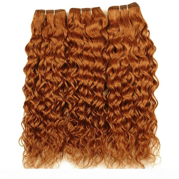 # 30 medium auburn влажная и волнистая индийский девы человеческих волос weave связки 3шт 300gram русый волна воды человеческих волос уток р, Black;brown
# 30 medium auburn влажная и волнистая индийский девы человеческих волос weave связки 3шт 300gram русый волна воды человеческих волос уток р, Black;brown