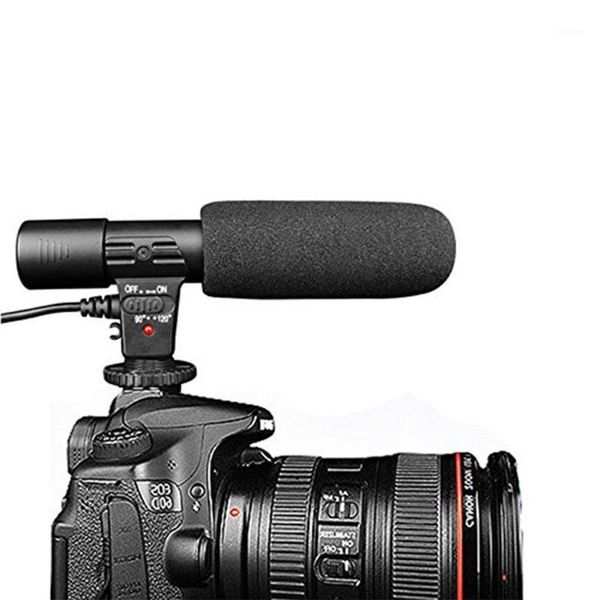 microphones 3.5mm stereo camera microphone vlog pography interview digital talk video recording for nikon canon dslr camera1
microphones 3.5mm stereo camera microphone vlog pography interview digital talk video recording for nikon canon dslr camera1
