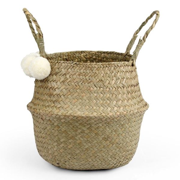 22cm x 20cm folding basket seaweed wicker baskets dirty laundry storage basket home storage simple decoration
22cm x 20cm folding basket seaweed wicker baskets dirty laundry storage basket home storage simple decoration