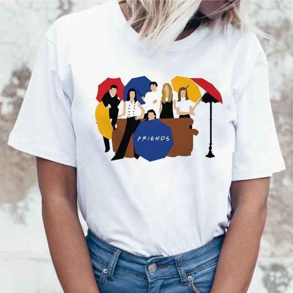 funny t shirt for women female tshirt friend letter print tshirts summer o-neck tv series t-shirt cartoon tees, White
funny t shirt for women female tshirt friend letter print tshirts summer o-neck tv series t-shirt cartoon tees, White