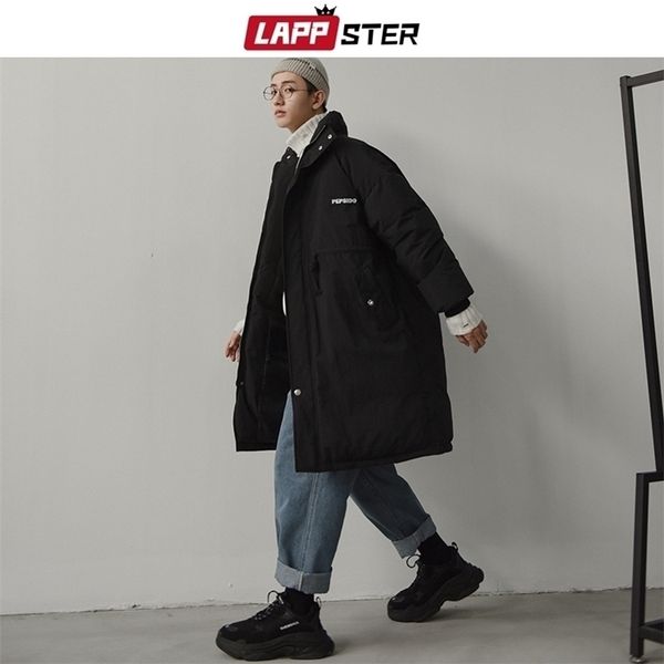 lappster winter jacket men parkas mens harajuku thick long coat windbreaker korean fashions embroidery warm bubble jackets 201119, Black
lappster winter jacket men parkas mens harajuku thick long coat windbreaker korean fashions embroidery warm bubble jackets 201119, Black