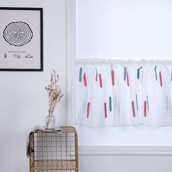 embroidered wheat short curtains valance pelmet voile curtains for living room bedroom kitchen window blinds gordijnen
embroidered wheat short curtains valance pelmet voile curtains for living room bedroom kitchen window blinds gordijnen