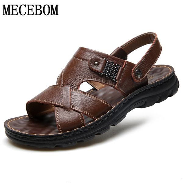 summer men sandals brand comfortable driving leather men shoes thickened sole men beach slippers sandalias hombre 888m t200420, Black
summer men sandals brand comfortable driving leather men shoes thickened sole men beach slippers sandalias hombre 888m t200420, Black