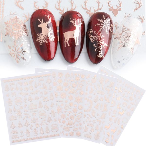 nail stickers supplies shiny rose gold christmas design nail polish sliders holographics snowflake nail art decor decals wholesale, Black
nail stickers supplies shiny rose gold christmas design nail polish sliders holographics snowflake nail art decor decals wholesale, Black