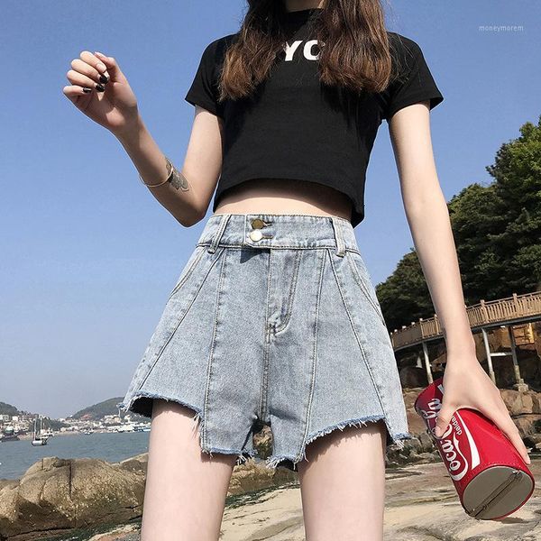 women's shorts women's summer denim female irregular chic loose women high waist mini jeans ladies vintage denim1, White;black
women's shorts women's summer denim female irregular chic loose women high waist mini jeans ladies vintage denim1, White;black