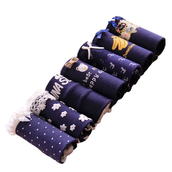 7 pcs/lot underwear women panties cotton underwear lace briefs lingeries tanga thong g-string cute calcinhas panties 201112, Black;pink
7 pcs/lot underwear women panties cotton underwear lace briefs lingeries tanga thong g-string cute calcinhas panties 201112, Black;pink