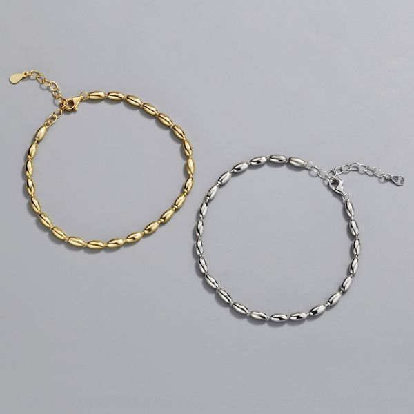 xs50e korean ins style s925 sterling silver doudou women's net beaded beaded red personality bracelet small group oval versatile bracel, Golden;silver
xs50e korean ins style s925 sterling silver doudou women's net beaded beaded red personality bracelet small group oval versatile bracel, Golden;silver