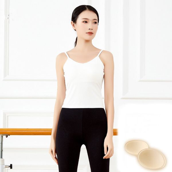 womens v-neck camisole cotton tank with removable pad stretch cami with built-in shelf bra ballet dance athletic tee, Black;red
womens v-neck camisole cotton tank with removable pad stretch cami with built-in shelf bra ballet dance athletic tee, Black;red