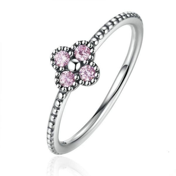 wholesale 925 sterling silver pink white clear cz romantic clover ring women fashion jewelry ing
wholesale 925 sterling silver pink white clear cz romantic clover ring women fashion jewelry ing