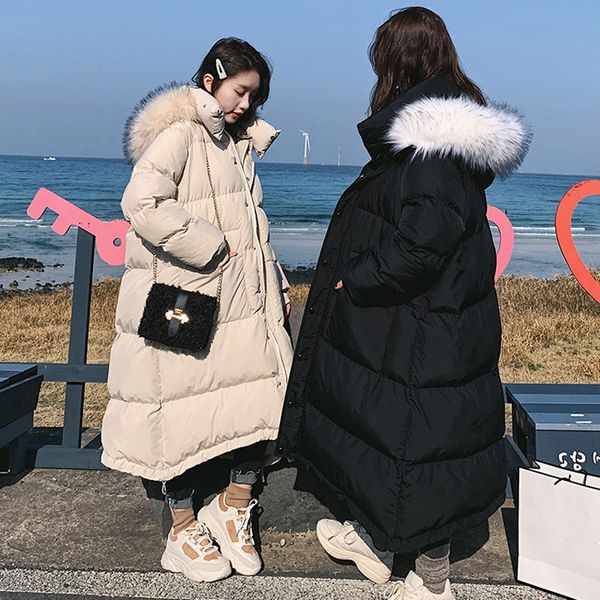 plus size women down cotton jacket coat women hooded fur collar oversized coats long parkas thick womens winter jackets c5979, Black
plus size women down cotton jacket coat women hooded fur collar oversized coats long parkas thick womens winter jackets c5979, Black