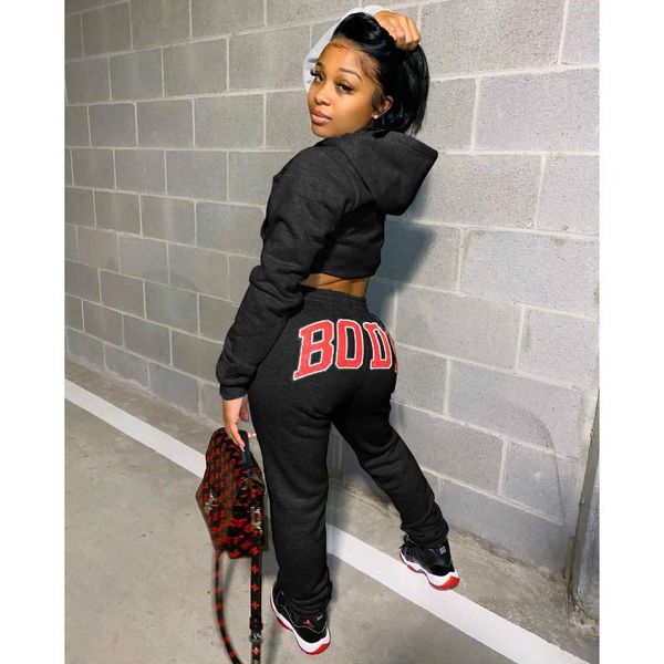 2021 fashion women tracksuit hoodies sweatshirt pants two piece set spring autumn female clothes set plus size s-2xl, Gray
2021 fashion women tracksuit hoodies sweatshirt pants two piece set spring autumn female clothes set plus size s-2xl, Gray