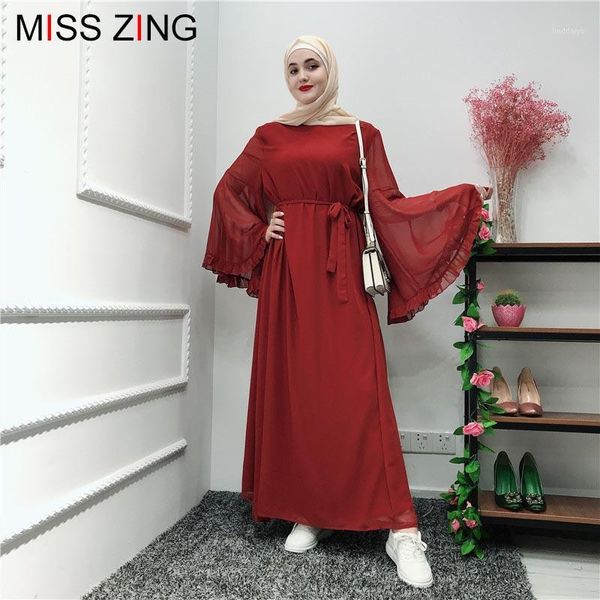 muslim abaya horn sleeve scollop full dress maxi abaya skirt kimono loose robe gowns muslim clothing middle east islamic prayer1, Red
muslim abaya horn sleeve scollop full dress maxi abaya skirt kimono loose robe gowns muslim clothing middle east islamic prayer1, Red