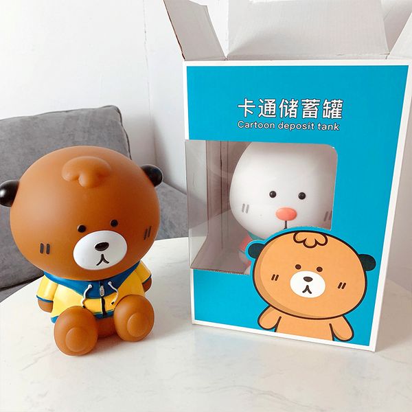 genuine bruce cute cartoon children's piggy bank piggy tank silicone
genuine bruce cute cartoon children's piggy bank piggy tank silicone