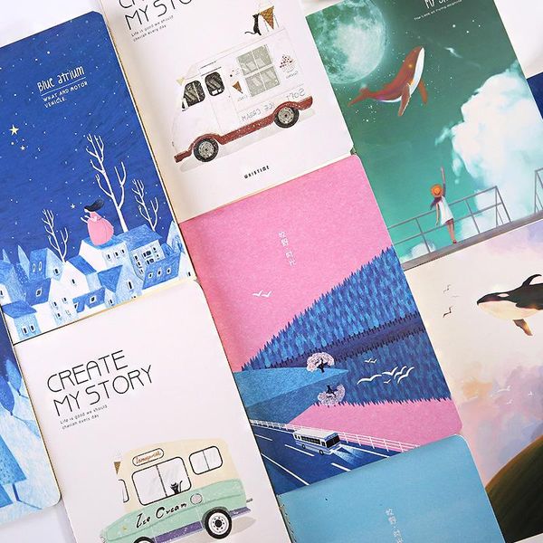 notepads clearance sale 1 piece random 21x14cm notebook writing diary book school office supply student stationery 30sheets/60pages, Purple;pink
notepads clearance sale 1 piece random 21x14cm notebook writing diary book school office supply student stationery 30sheets/60pages, Purple;pink