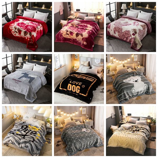 wholesale soft warm blanket multifunctional comfortable flannel relax blankets raschel fabric double-sided thickening blanket vt2008
wholesale soft warm blanket multifunctional comfortable flannel relax blankets raschel fabric double-sided thickening blanket vt2008