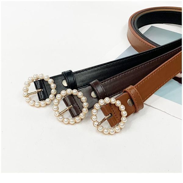 fashion pearl belt leather waist belts for women black ladies ceinture femme brown waistband students jeans cinto roun jllvsa, Black;brown
fashion pearl belt leather waist belts for women black ladies ceinture femme brown waistband students jeans cinto roun jllvsa, Black;brown