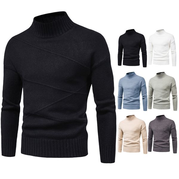 sweater men solid color 2020fw fashion casual wear autumn knit trendy long sleeve men thin wool, White;black
sweater men solid color 2020fw fashion casual wear autumn knit trendy long sleeve men thin wool, White;black