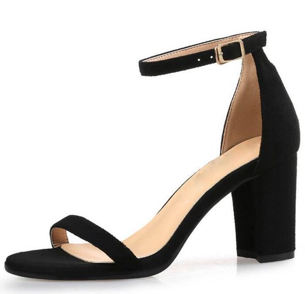 sandals women summer ladies shoes woman faux suede chunky high heels wedding chaussure femme pumps buckle zapatos mujer 8cmpg11, Black
sandals women summer ladies shoes woman faux suede chunky high heels wedding chaussure femme pumps buckle zapatos mujer 8cmpg11, Black