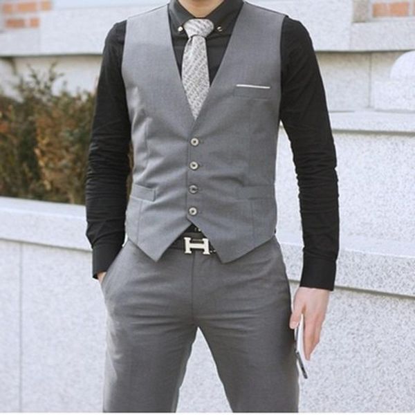 2020 new dress vests for men slim fit mens suit vest male waistcoat gilet homme casual sleeveless formal business jacket, Black;white
2020 new dress vests for men slim fit mens suit vest male waistcoat gilet homme casual sleeveless formal business jacket, Black;white
