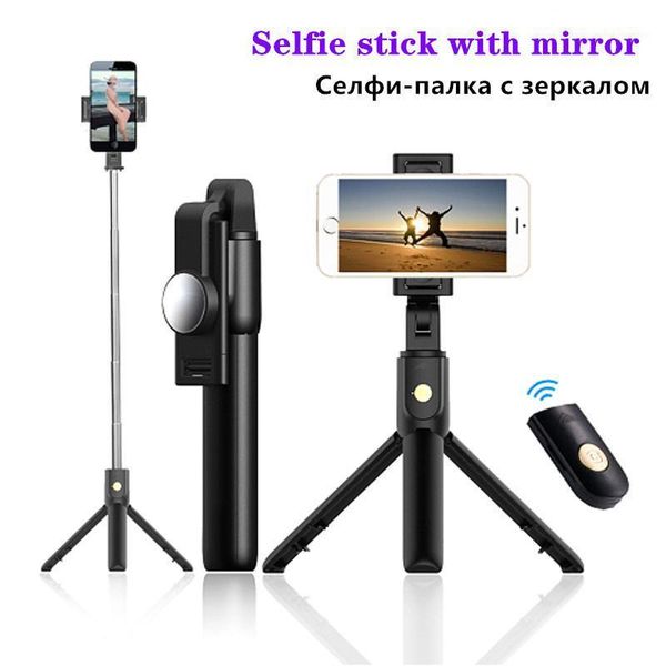 selfie monopods wireless bluetooth stick with mirror handheld phone holder tripod foldable mini sticks for tripod1
selfie monopods wireless bluetooth stick with mirror handheld phone holder tripod foldable mini sticks for tripod1