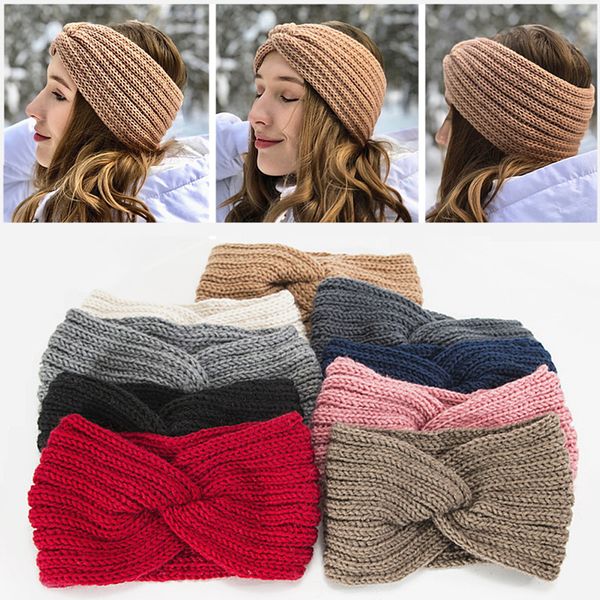 fashion women crochet knitting woolen headbands winter bohemia weaving cross hair bands solid color handmade hairband
fashion women crochet knitting woolen headbands winter bohemia weaving cross hair bands solid color handmade hairband