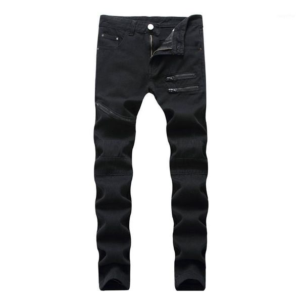 men jeans straight casual jeans fashion design slim elasticity men pants zipper white red black long trousers,ts0091, Blue
men jeans straight casual jeans fashion design slim elasticity men pants zipper white red black long trousers,ts0091, Blue
