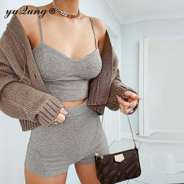 two piece dress yuqung knitted pieces women set casual fitness female tank bars and short leggings pants suit stretch tracksuit summer1, White
two piece dress yuqung knitted pieces women set casual fitness female tank bars and short leggings pants suit stretch tracksuit summer1, White