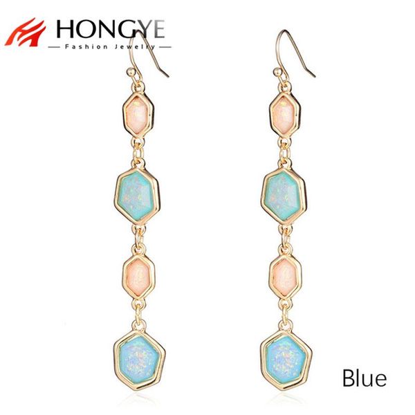 hongye new women fashion ful laser hexagon resin - long drop earrings for women jewelry bijoux gifts, Silver
hongye new women fashion ful laser hexagon resin - long drop earrings for women jewelry bijoux gifts, Silver