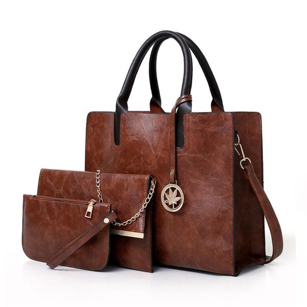 women's purse handbag shoulder bag 3 pieces set female fashion pendant chain crossbody bag ladies solid color composite tote
women's purse handbag shoulder bag 3 pieces set female fashion pendant chain crossbody bag ladies solid color composite tote