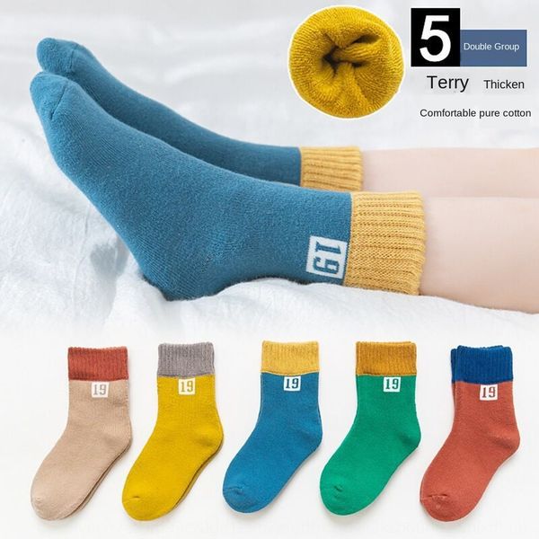 теплое полотенце детский осенне-зимний plush теплый махровые средней трубки хлопка детские носки мальчиков и девочек полотенце носки bsyqp, Black
теплое полотенце детский осенне-зимний plush теплый махровые средней трубки хлопка детские носки мальчиков и девочек полотенце носки bsyqp, Black
