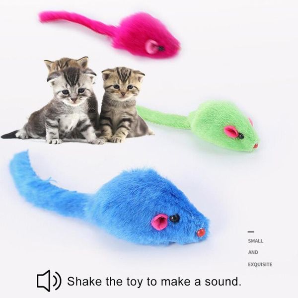 cat toys 10pcs mixed color cute fake plush mouse pet cats teaser sound squeaky chewing training interactive toy
cat toys 10pcs mixed color cute fake plush mouse pet cats teaser sound squeaky chewing training interactive toy