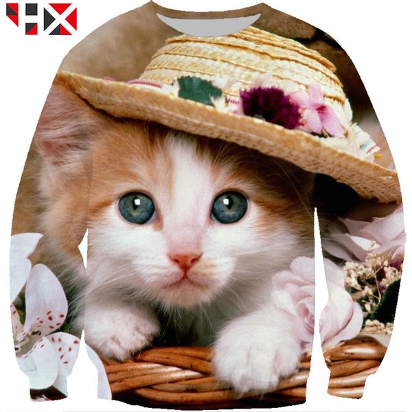 hx funny animal cat 3d print sweatshirt hooded harajuku fashionable hipster animal street style pullover hx242 q1105, Black
hx funny animal cat 3d print sweatshirt hooded harajuku fashionable hipster animal street style pullover hx242 q1105, Black