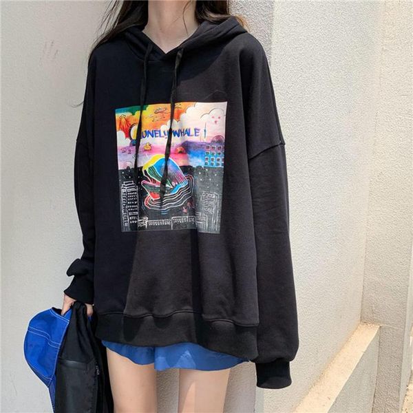 harajuku стиль бф свободно длинными рукавами кит напечатаны с капюшоном женщин, Black
harajuku стиль бф свободно длинными рукавами кит напечатаны с капюшоном женщин, Black