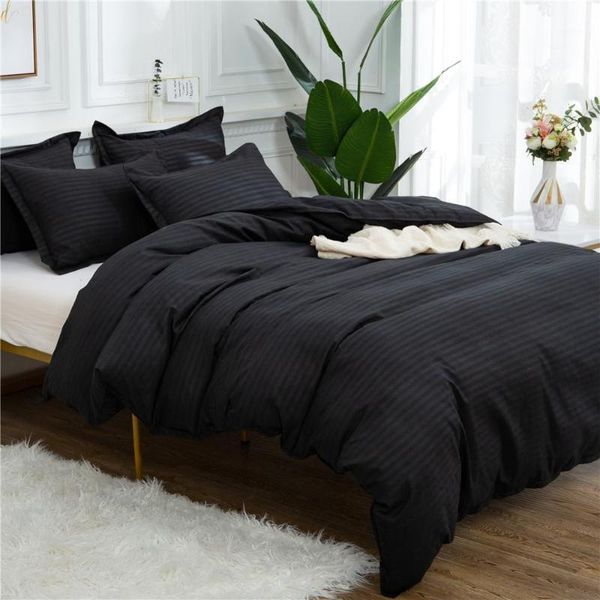 bedding sets home textile black quilt set double king size solid color comforter duvet cover1
bedding sets home textile black quilt set double king size solid color comforter duvet cover1