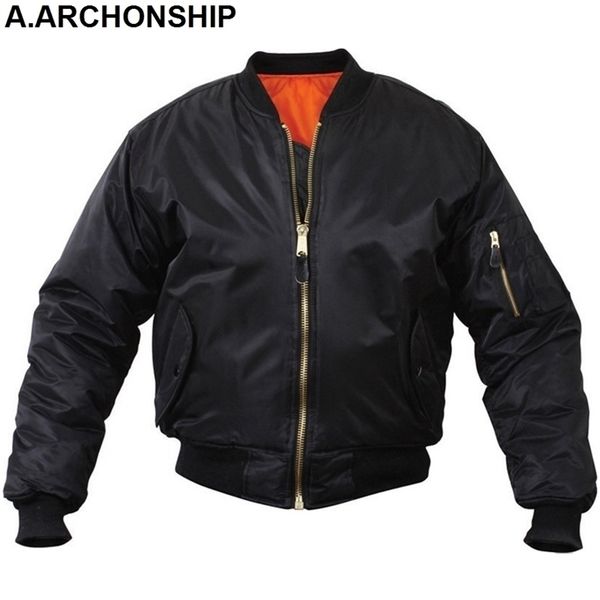 ma1 men winter warm military airborne flight tactical bomber jacket army air force fly pilot jacket aviator motorcycle down coat 201128, Black;brown
ma1 men winter warm military airborne flight tactical bomber jacket army air force fly pilot jacket aviator motorcycle down coat 201128, Black;brown