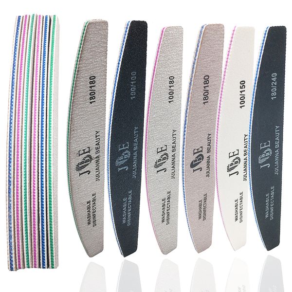 10 pcs professional nail file 100 150 180 240 grit unhas de gel nail files sandpaper moon style acrylic nail file art tools
10 pcs professional nail file 100 150 180 240 grit unhas de gel nail files sandpaper moon style acrylic nail file art tools