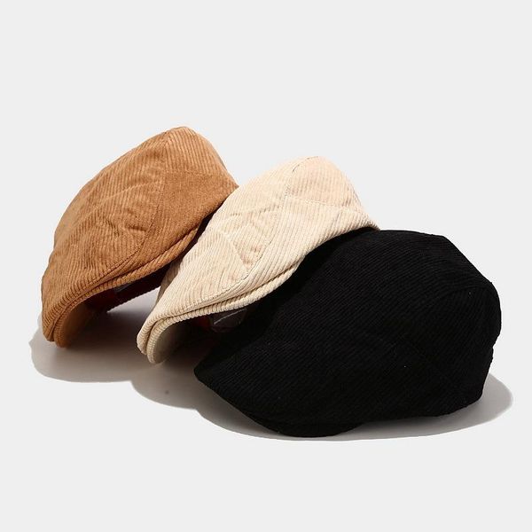 casual berets hat for women corduroy newsboy hat for men peaked cap solid artist painter cap spring autumn gorras hombre, Blue;gray
casual berets hat for women corduroy newsboy hat for men peaked cap solid artist painter cap spring autumn gorras hombre, Blue;gray