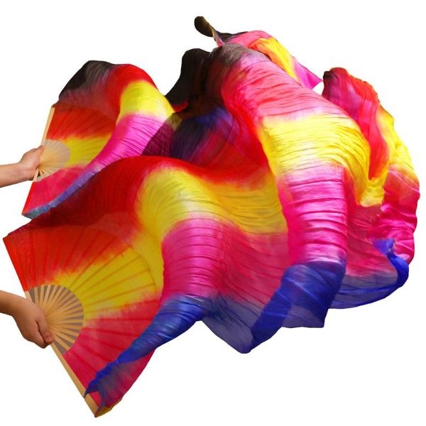 stage wear 100% silk fans 1 pair handmade dyed belly dance vertical stripes props blue+rose+yellow+red+black 180x90cm, Black;red
stage wear 100% silk fans 1 pair handmade dyed belly dance vertical stripes props blue+rose+yellow+red+black 180x90cm, Black;red