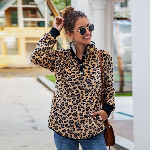 leopard turtleneck sweater women teddy fleece fluffy button pullover sherpa short fleece female streetwear sweaters, White;black
leopard turtleneck sweater women teddy fleece fluffy button pullover sherpa short fleece female streetwear sweaters, White;black