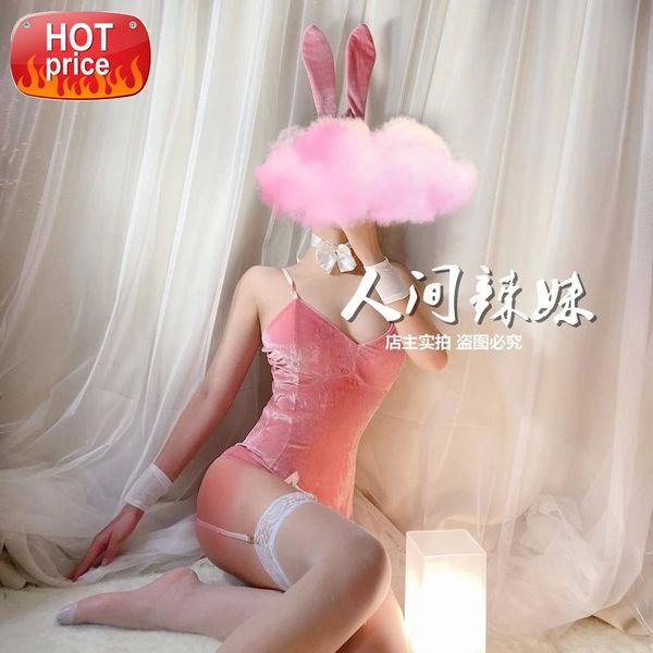 Cute Rabbit Uniform Erotic Outfit for Woman Wrapped Chest Romantic Bunny Girl Sexy Anime Cosplay Costume Lace Jumpsuit Underwear #eY82, Black;white
Cute Rabbit Uniform Erotic Outfit for Woman Wrapped Chest Romantic Bunny Girl Sexy Anime Cosplay Costume Lace Jumpsuit Underwear #eY82, Black;white