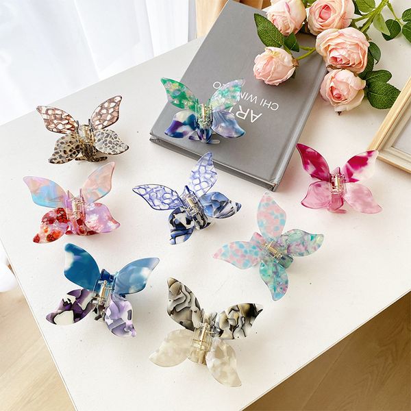 length 9.5 cm splicing color large butterfly shape hair clamps female colorful acetic acid ponytail claw clips european women animal shower, Slivery;golden
length 9.5 cm splicing color large butterfly shape hair clamps female colorful acetic acid ponytail claw clips european women animal shower, Slivery;golden
