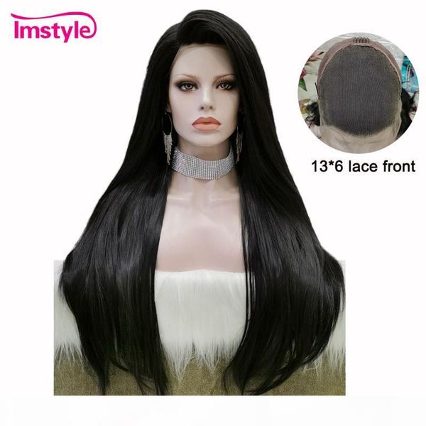 imstyle black lace front wigs for women long straight synthetic lace front wig natural hairline heat resistant fiber daily wig
imstyle black lace front wigs for women long straight synthetic lace front wig natural hairline heat resistant fiber daily wig