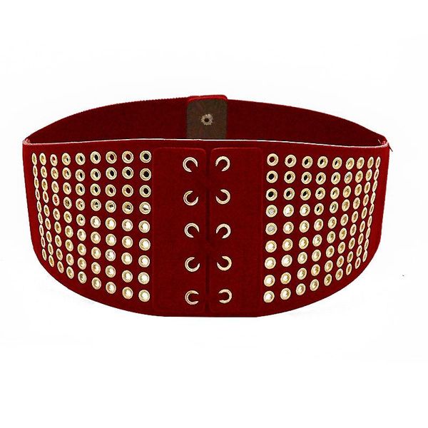 elastic belts new women's wide belt winter pu leather cummerbunds suede perforated decorative belt for women fashion bg-428, Black;brown
elastic belts new women's wide belt winter pu leather cummerbunds suede perforated decorative belt for women fashion bg-428, Black;brown