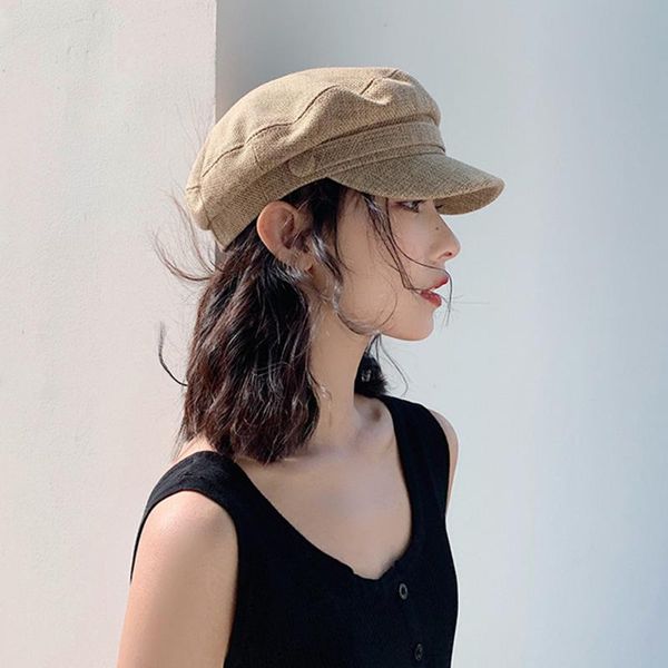 hat wool blend herringbone plaid womens newsboy cap visor beret peaked winter fashion cabbie hats lined cotton female hats, Blue;gray
hat wool blend herringbone plaid womens newsboy cap visor beret peaked winter fashion cabbie hats lined cotton female hats, Blue;gray