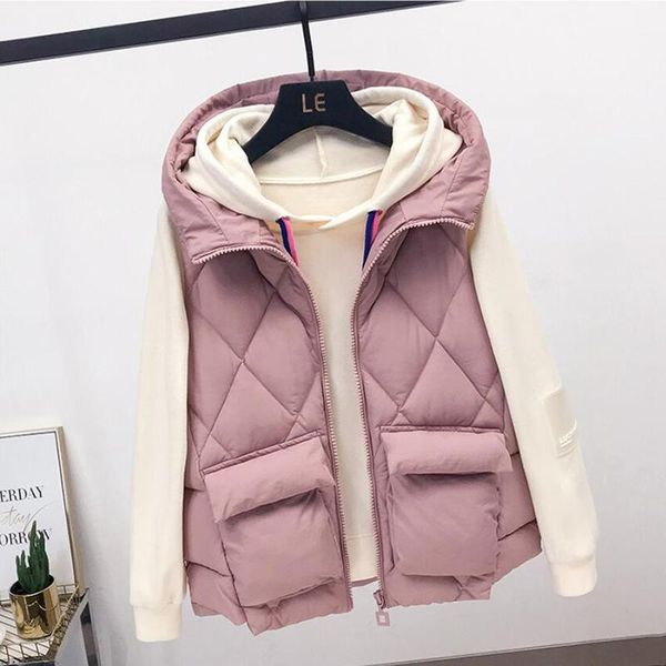 autumn winter fashion women vest hooded short section wild sleeveless jacket thin cotton coat ultralight outwear zf10515, Black;white
autumn winter fashion women vest hooded short section wild sleeveless jacket thin cotton coat ultralight outwear zf10515, Black;white